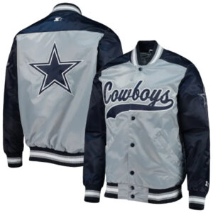 Dallas Cowboys NFL Team Starter Satin Varsity Jacket