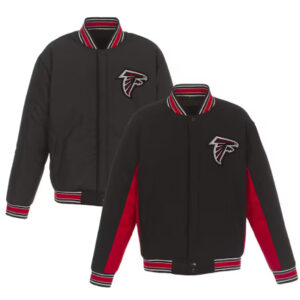 NFL Atlanta Falcons JH Design Reversible Varsity Jacket