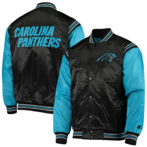 NFL Starter Carolina Panthers Enforcer Varsity Jacket