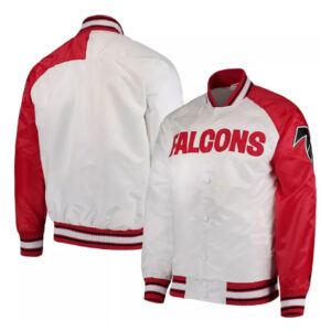 Atlanta Falcons Start of Season Retro Red/White Varsity Jacket