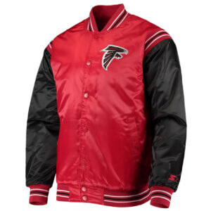 Atlanta Falcons Starter Enforcer Red/Black Varsity Jacket