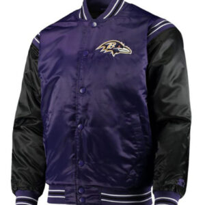 Baltimore Ravens Starter Purple/Black Varsity Jacket