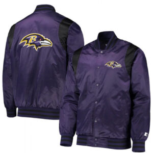 Baltimore Ravens Starter Purple Varsity Jacket