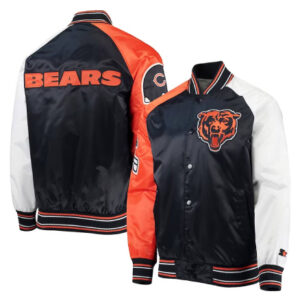 Chicago Bears Starter The Reliever Varsity Jacket