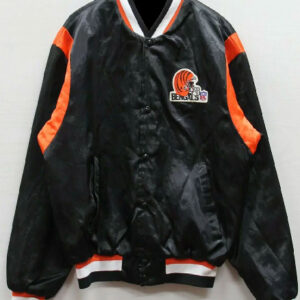 Cincinnati Bengals 1980s Bomber Varsity Jacket