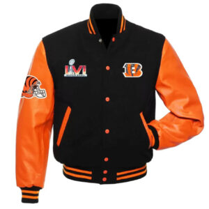 Cincinnati Bengals Super Bowl LVI Varsity Jackets