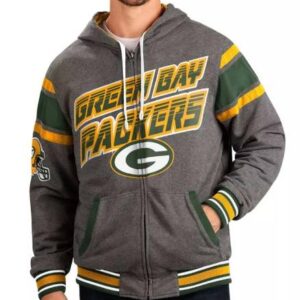Green Bay Packers Gray Extreme Hoodie