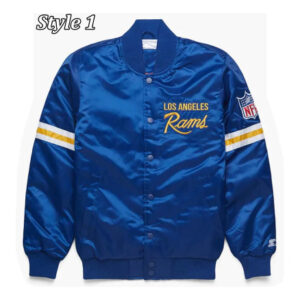 LA Rams Starter 90’s Royal Blue Jacket