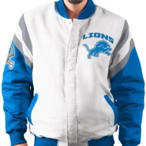 NFL Detroit Lions Commander Varsity Jacket