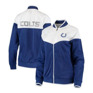 NFL Indianapolis Colts G-III 4Her by Carl Banks Wildcard Raglan Track Jacket