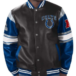 NFL Indianapolis Colts Heavyweight Leather Jacket