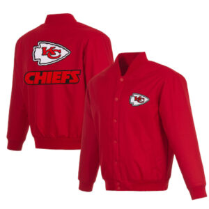 NFL Kansas City Chiefs JH Design Poly-Twill Jacket