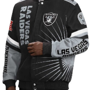 NFL Las Vegas Raiders Carl Banks Extreme Redzone Varsity Jackets