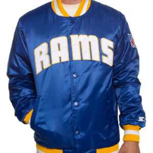 NFL Los Angeles Rams Starter Bomber Varsity Jacket