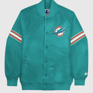 NFL Miami Dolphins Full-snap Varsity Jacket