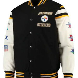 NFL Pittsburgh Steelers Super Bowl Champions Varsity Jacket