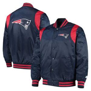 New England Patriots Starter Prime Time Varsity Jacket