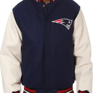 New England Patriots Two-Tone Varsity Jacket