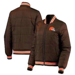 Cleveland Browns Goal Field Bomber Jacket