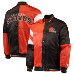 Cleveland Browns Leader Starter Varsity Jacket