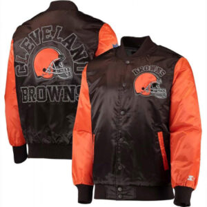 Cleveland Browns Starter Locker Room Throwback Varsity Jacket