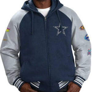 Dallas Cowboys 5X Super Bowl Champions Wool Hoodie