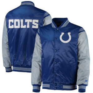 Indianapolis Colts Starter Enforcer Varsity Jacket
