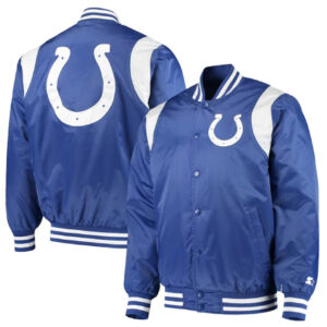 Indianapolis Colts Starter Prime Time Varsity Jacket