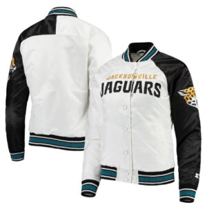 Jacksonville Jaguars Hometown White And Black Varsity Jacket