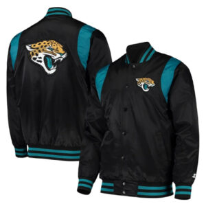 Jacksonville Jaguars Starter Prime Time Twill Varsity Jacket