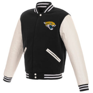 Jacksonville Jaguars Two-Tone Wool Varsity Jacket