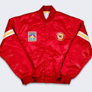 Kansas City Chiefs 80’s Red Bomber Jacket
