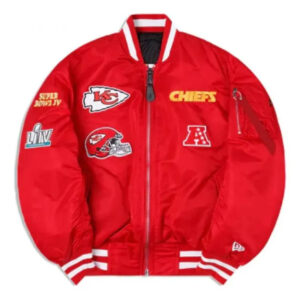 Kansas City Chiefs MA-1 Red Bomber Jacket