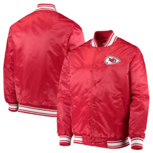 Kansas City Chiefs Starter Locker Room Red Varsity Jacket