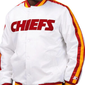 Kansas City Chiefs Starter The D-Line Varsity Jacket