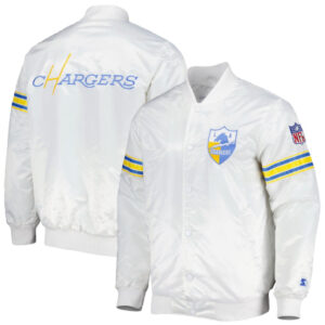 Los Angeles Chargers Starter The Power Forward White Jacket