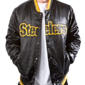 Pittsburgh Steelers Starter Bomber Varsity Jacket