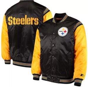 Pittsburgh Steelers Starter Enforcer Varsity Jacket