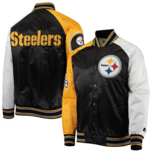 Pittsburgh Steelers Starter The Reliever Varsity Jacket