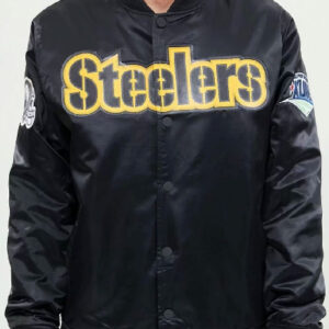 Pittsburgh Steelers Super Bowl XLIII Black Bomber Jacket