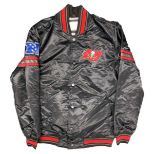 Tampa Bay Buccaneers The Pick & Roll Black Varsity Jacket