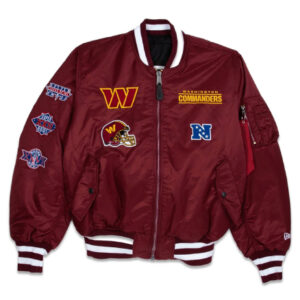 Washington Commanders MA-1 Bomber Jacket