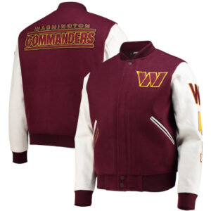 Washington Commanders Pro Standard Logo Varsity Jacket