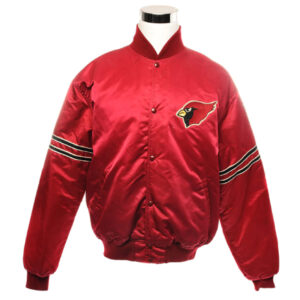 Arizona Cardinals 90s Starter Red Bomber Jacket