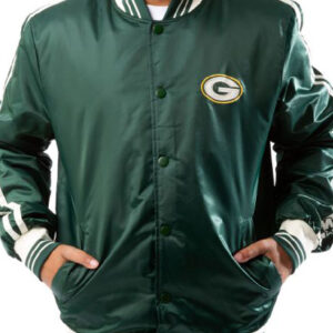 Green Bay Packers 1919 Starter Green Bomber Jacket
