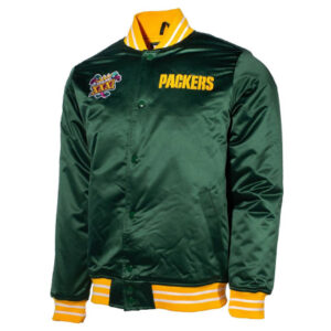 Green Bay Packers Super Bowl XXXI Green Varsity Jacket