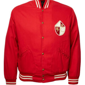 San Francisco 49ers 1957 Authentic Red Jacket