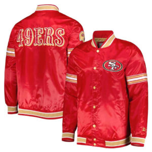 San Francisco 49ers Midfield Scarlet Jacket