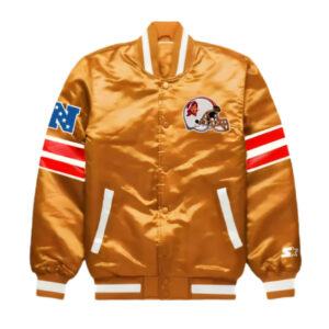 Tampa Bay Buccaneers Exclusive Orange Varsity Jacket