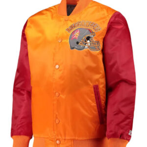 Tampa Bay Buccaneers Locker Room Throwback Varsity Jacket